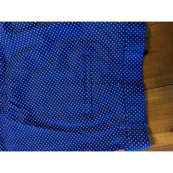 Urban Diction Blue Polka Dot capri pants. Size 2X - Picture 7 of 10
